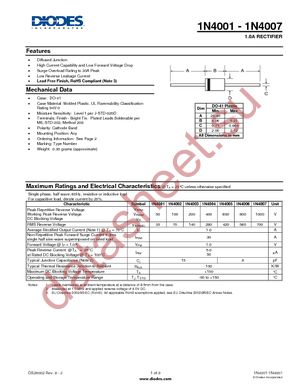 1N4001L-T datasheet  